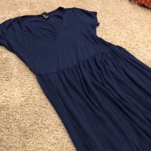 Navy t shirt dress